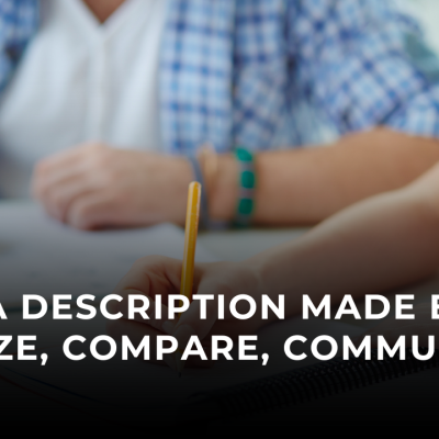 Data Description Made Easy: Analyze, Compare, Communicate